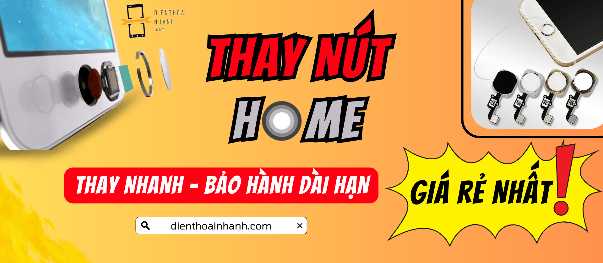 Dịch Vụ Thay Nút Home iPhone Chuyên Nghiệp - Uy Tín