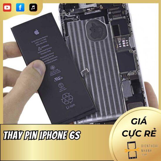 Thay Pin iPhone 6S | 6S Plus