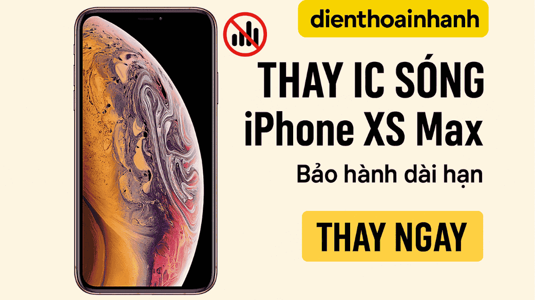 Sửa Main - IC Sóng iPhone Xs Max