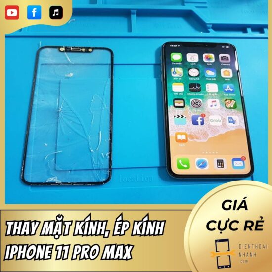 Ép Kính iPhone 11 Pro Max