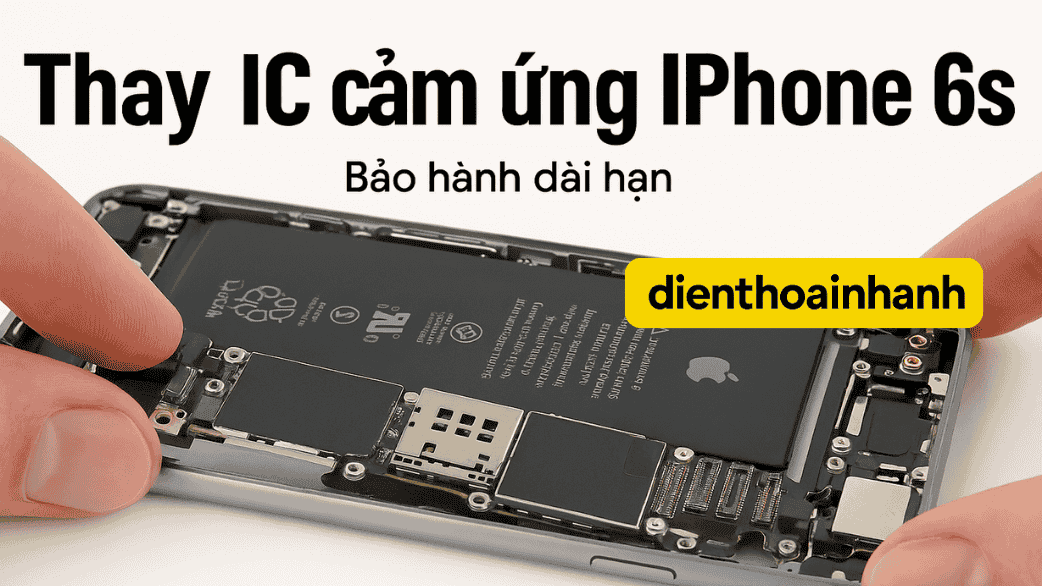 Quy Trình Thay IC Cảm Ứng iPhone 6s Tại Điện Thoại Nhanh