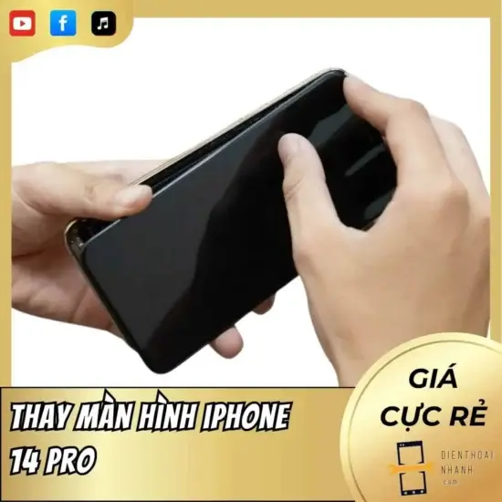 | Tháng 12 2025 Thay màn hình iphone 14 pro