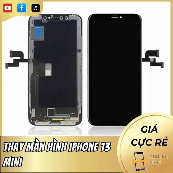 | Tháng 12 2025 Thay Màn Hình iPhone 13 Mini