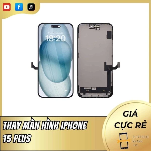 | Tháng mười một 2025 Thay Màn Hình iPhone 15 plus