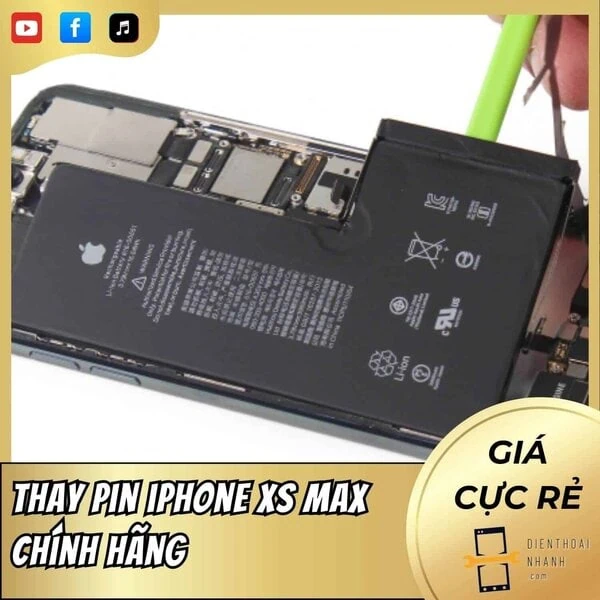 | Tháng mười một 2025 Thay Pin iPhone XS Max – Chính hãng