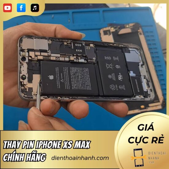 Thay Pin iPhone XS Max - Chính hãng