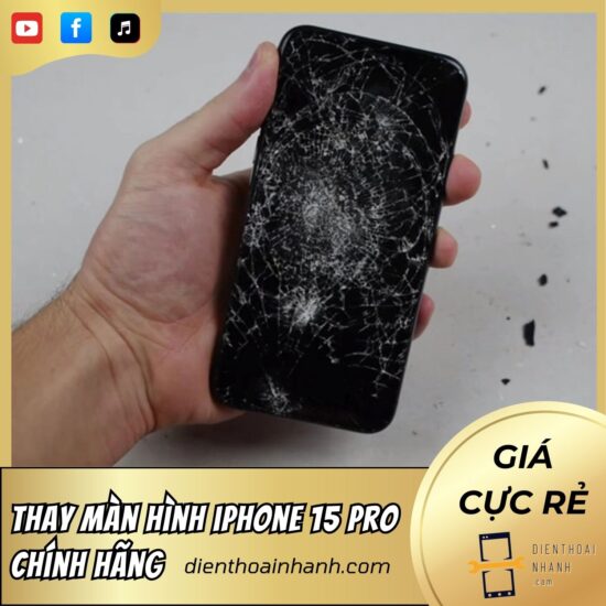 Thay màn hình iPhone 15 Pro - Chính hãng