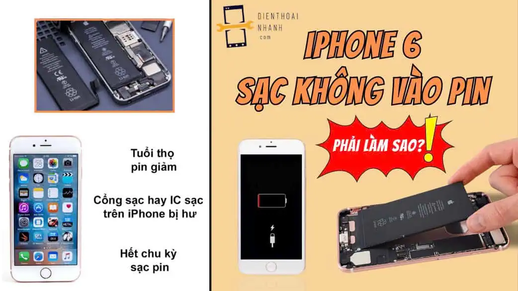 iPhone 6 Sạc Không Vào Pin: Cách Khắc Phục Nhanh