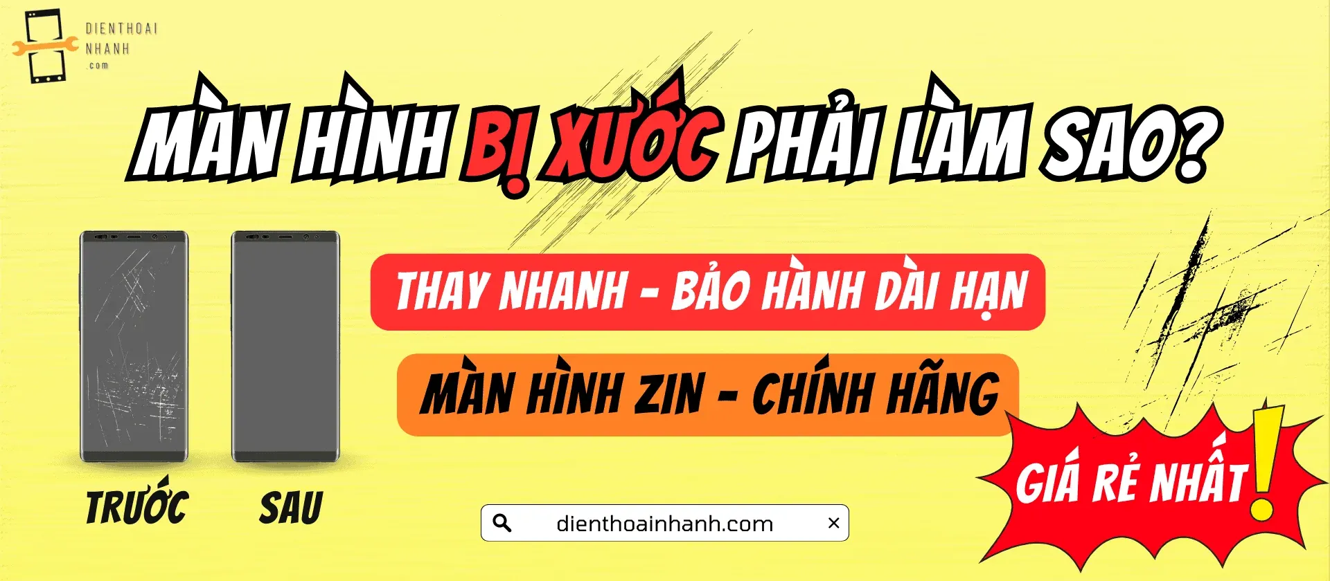 Cách Khắc Phục Màn Hình Bị Xước Đơn Giản Tại Nhà