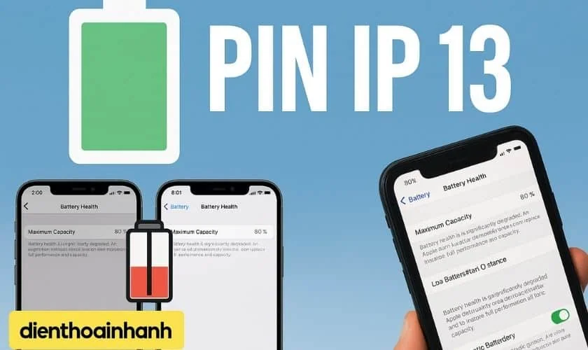 | Tháng 1 2026 Pin iP 13 Có Tốt Không? Khám Phá Hiệu Năng Thực Tế Bất Ngờ