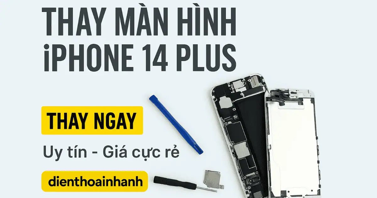 | Tháng 12 2025 Các loại màn hình thay thế cho iPhone 14 Plus
