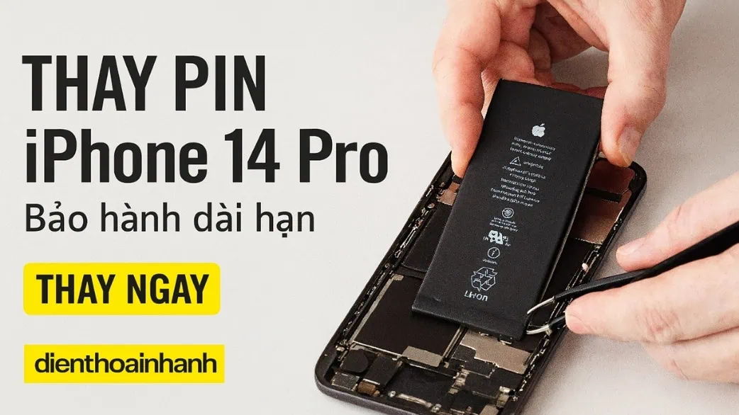 Thay Pin iPhone 14 Pro - Giải Pháp Tối Ưu Cho Hiệu Năng