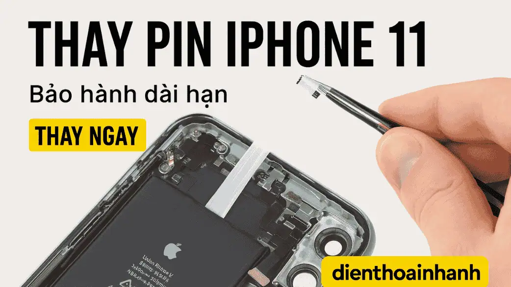Tại Sao Nên Chọn Thay Pin iPhone 11 Tại Điện Thoại Nhanh?