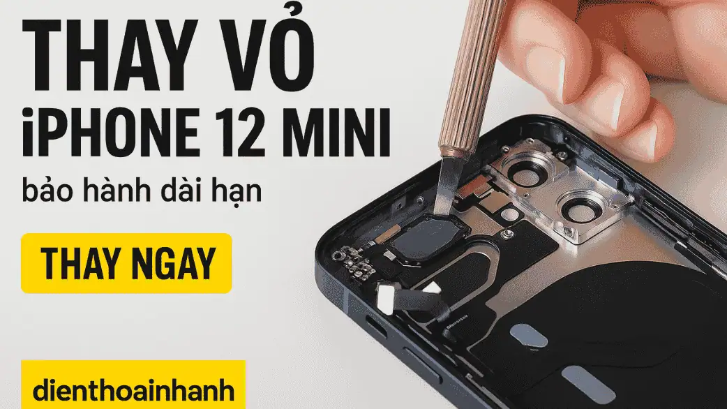 Thay Vỏ iPhone 12 Mini Lấy Ngay - Uy Tín, Bảo Hành Dài