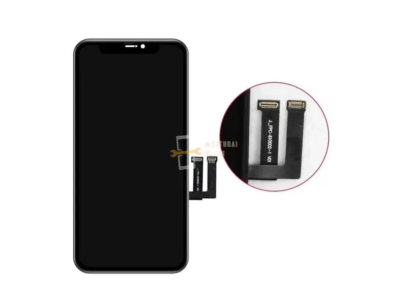 Quy trình ép cổ cáp màn hình iPhone X tại Điện Thoại Nhanh
