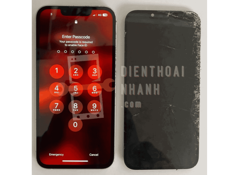 Những lưu ý sau khi ép kính iPhone 13