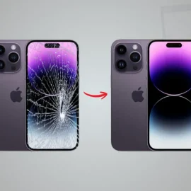 Khi nào cần thay ép kính iPhone 14 Pro
