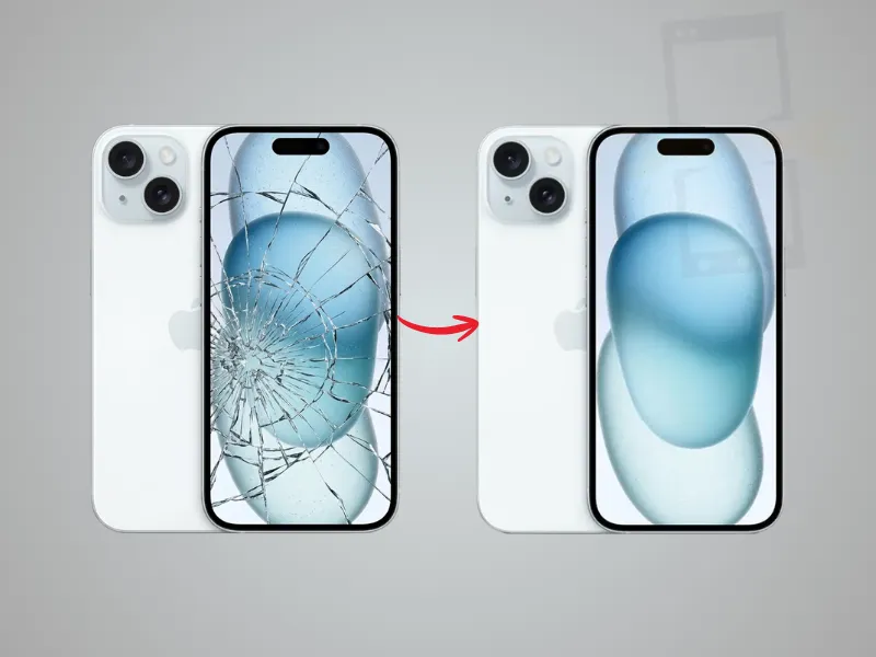 Khi nào cần thay ép kính iPhone 15 Plus