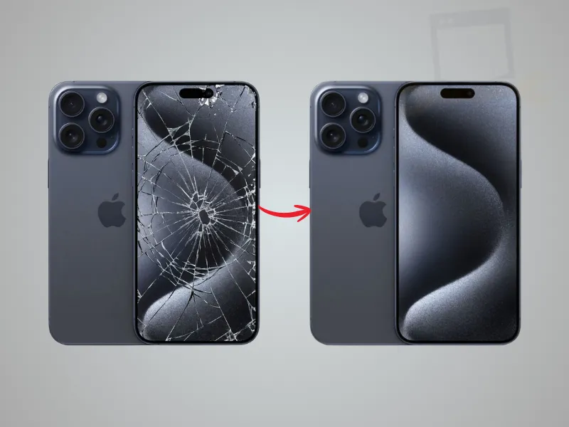 Khi nào cần thay ép kính iPhone 15 Pro