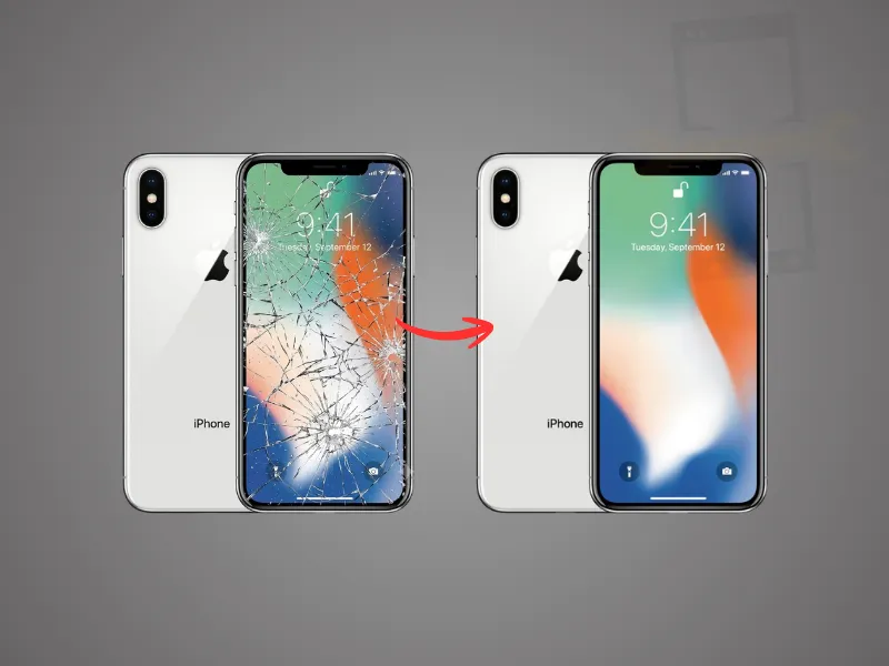 Khi nào cần thay ép kính iPhone X?