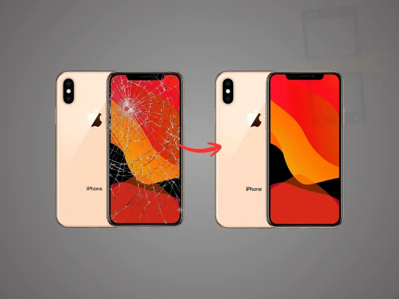 Khi nào cần thay ép kính iPhone Xs