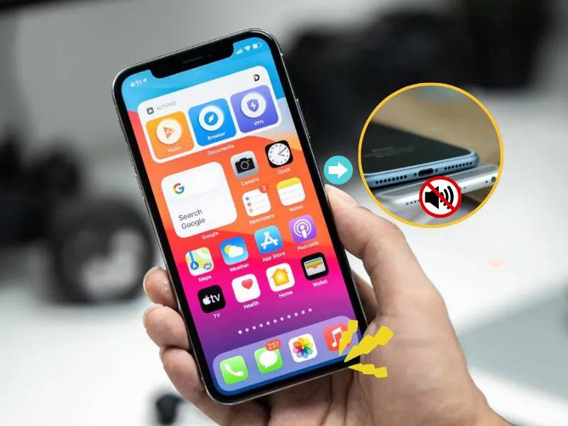Khi nào cần thay loa ngoài iPhone X