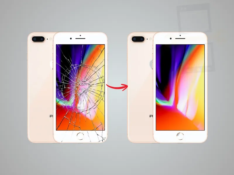 Khi nào nên thay ép kính iPhone 8 Plus