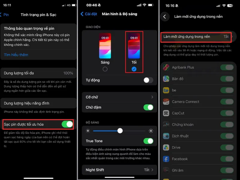 Mẹo kéo dài tuổi thọ pin iPhone 13
