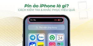 Pin ảo iPhone