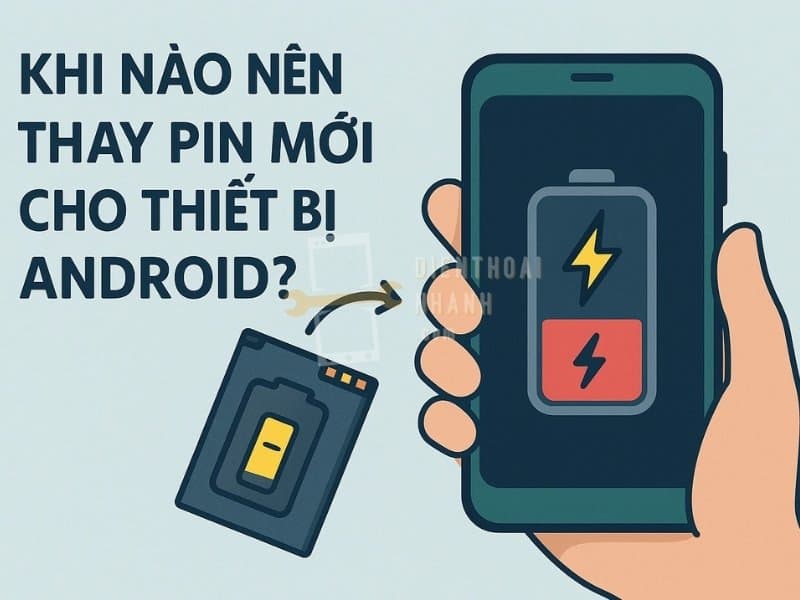 Khi Nào Nên Thay Pin Mới Cho Thiết Bị Android?