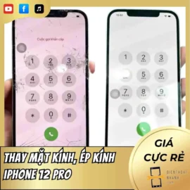 Thay mặt kính, ép kính iPhone 12 Pro
