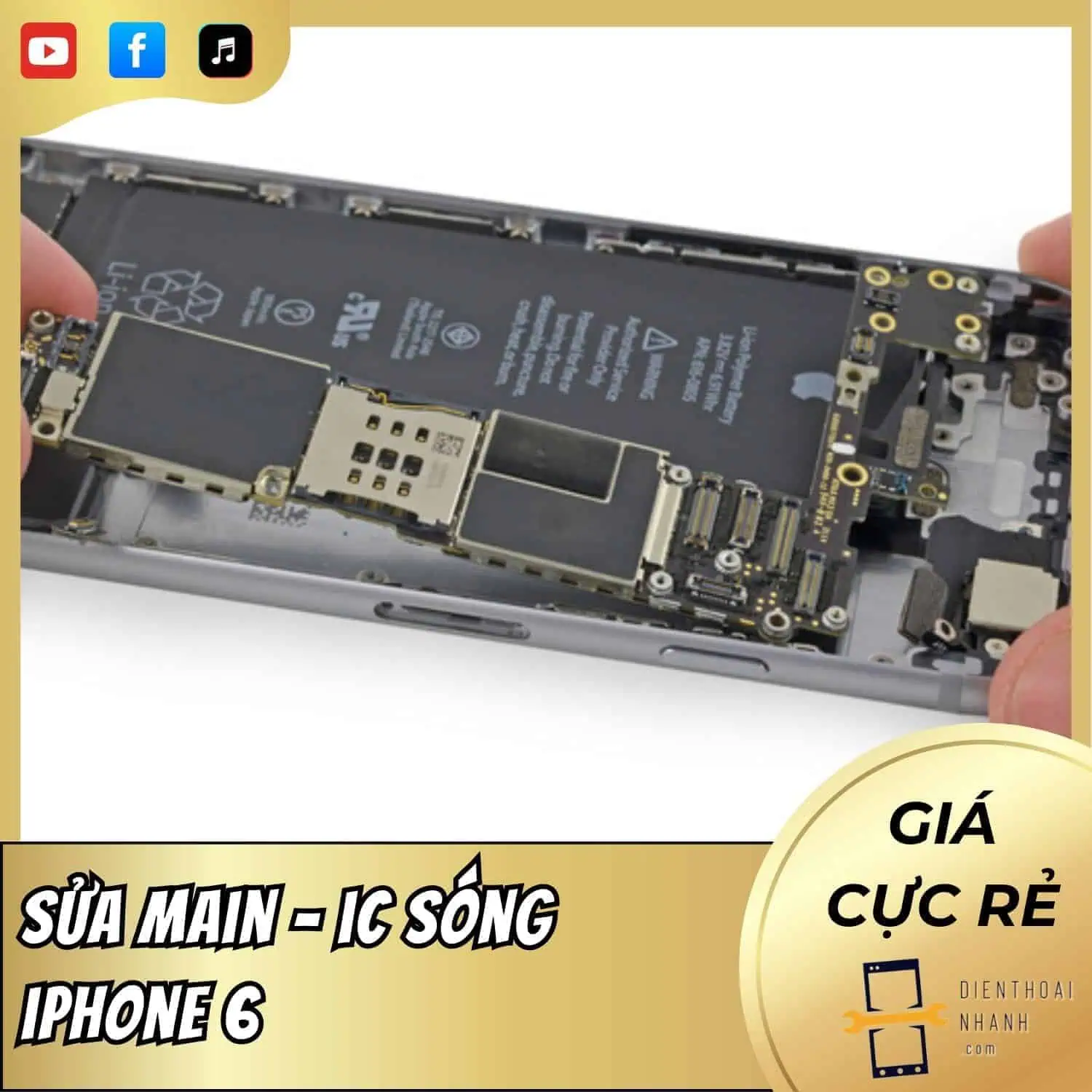 | Tháng 1 2026 Sửa IC Sóng iPhone 6