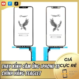 Thay kính cảm ứng iPhone 11 chính hãng Feaglet Cấp Tốc