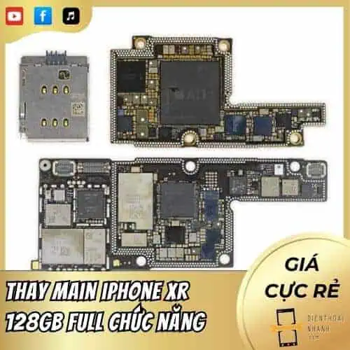 | Tháng 12 2025 Thay main iPhone Xr 128GB full chức năng