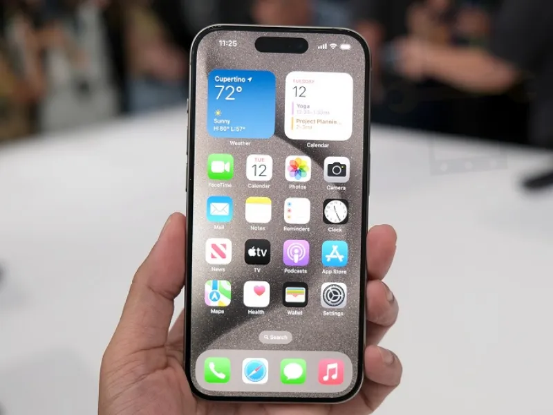 Hướng dẫn sử dụng màn hình iPhone 15 Pro Max đúng cách sau khi thay