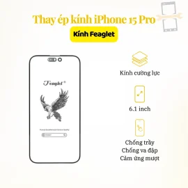 Thay ép kính Feaglet iPhone 15 pro