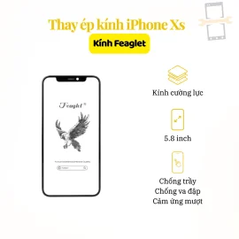 Thay ép kính Feaglet Phone Xs