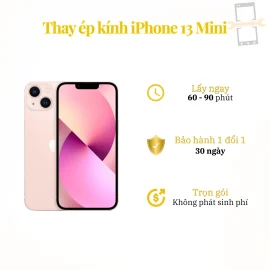 Thay ép kính iPhone 13 mini