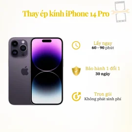 Thay ép kính iPhone 14 Pro