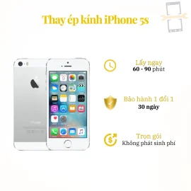 Thay ép kính iPhone 5s