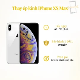 Thay ép kính iPhone XS Max