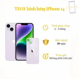 Thay kính lưng iPhone 14