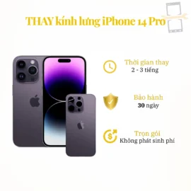 Thay kính lưng iPhone 14 Pro