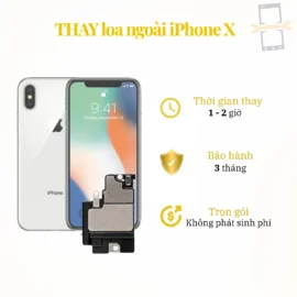 Thay loa ngoài iPhone X
