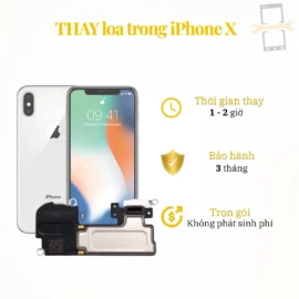 Thay loa trong iPhone X