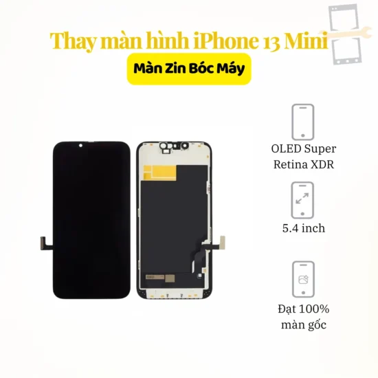 Thay màn hình iPhone 13 Mini Zin bóc máy