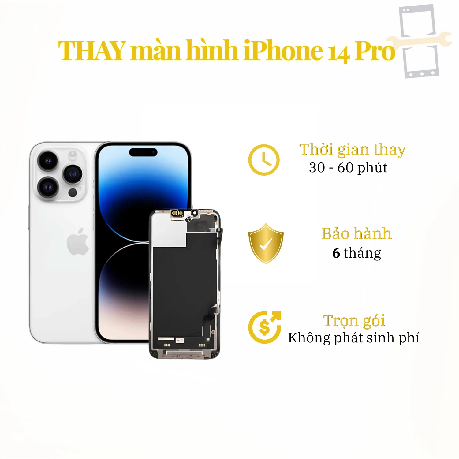 Thay màn hình iPhone 14 Pro