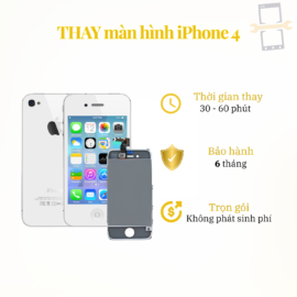 Thay màn hình iPhone 4