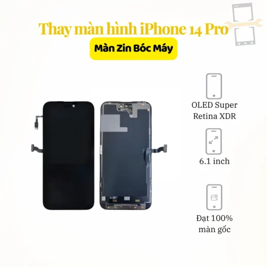 Thay màn hình iPhone 14 Pro Zin bóc máy