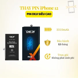 Thay pin Deji siêu cao iPhone 12